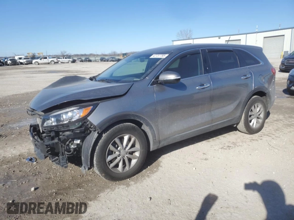2018 Kia Sorento L with VIN 5XYPG4A35JG426319, listed as a Copart auction lot 42737795 with 58,985 mi miles and Salvage Title. Bid and sale history available at carsss.com. Image 1.