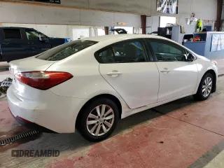 2014 Kia Forte LX with VIN KNAFX4A60E5139178, listed as a Copart auction lot 54976475 with Not Provided miles and Clean Title. Bid and sale history available at carsss.com. Image 3.