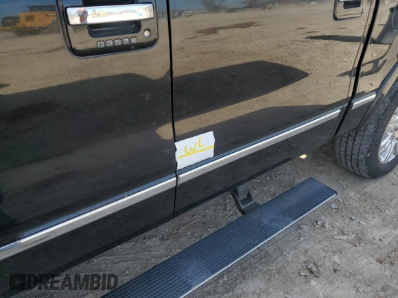 2009 Ford F-150 XL with VIN 1FTPW14V39FA46411, listed as a Copart auction lot 77964244 with 267,792 mi miles and Salvage title. Bid and sale history available at DreamBid. Image 12.