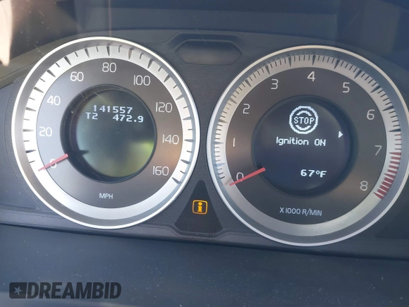 2013 Volvo S60 T5 Premier with VIN YV1612FS4D2206535, listed as a IAAI auction lot 41651699 with 141,557 mi miles and . Bid and sale history available at DreamBid. Image 7.