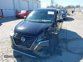 2021 Nissan Kicks S with VIN 3N1CP5BV6ML540480, listed as a IAAI auction lot 41822119 with 34,241 mi miles. Bid and sale history available at carsss.com. Image 2.