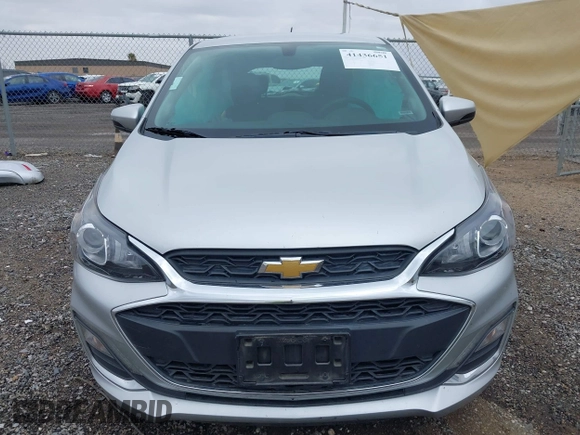 2022 Chevrolet Spark 1LT with VIN KL8CD6SA6NC012291, listed as a IAAI auction lot 41436651 with 58,597 mi miles. Bid and sale history available at carsss.com. Image 13.