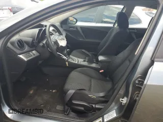 2013 Mazda 3 i SV with VIN JM1BL1TF8D1709748, listed as a Copart auction lot 53201555 with Not Provided miles and Salvage Title. Bid and sale history available at DreamBid. Image 7.