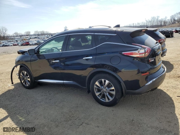 2018 Nissan Murano S with VIN 5N1AZ2MH3JN109428, listed as a Copart auction lot 48730525 with 0 mi miles and Non Repairable. Bid and sale history available at carsss.com. Image 2.