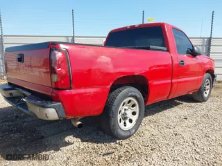 2006 Chevrolet Silverado 1500 Work Truck with VIN 3GCEC14X16G228037, listed as a IAAI auction lot 42061263 with 246,604 mi miles. Bid and sale history available at carsss.com. Image 4.