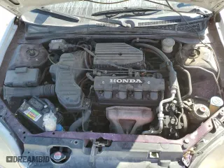 2001 Honda Civic EX with VIN 1HGEM22901L032398, listed as a Copart auction lot 47037665 with 181,838 mi miles and Salvage Title. Bid and sale history available at carsss.com. Image 12.