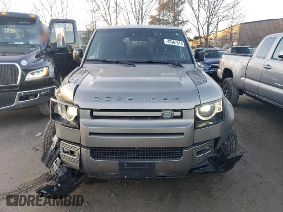2021 Land Rover Defender with VIN SALE2ERU3M2053944, listed as a Copart auction lot 42467614 with 19,730 mi miles and . Bid and sale history available at DreamBid. Image 5.