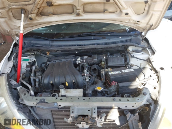 2007 Nissan Versa 1.8 S with VIN 3N1BC13E67L383603, listed as a IAAI auction lot 41993612 with 227,203 mi miles. Bid and sale history available at carsss.com. Image 10.