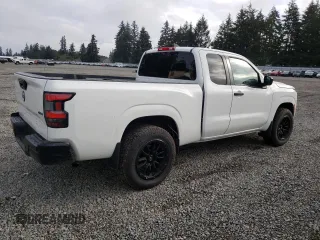 2022 Nissan Frontier S with VIN 1N6ED1CM6NN656743, listed as a Copart auction lot 70841994 with 11,049 mi miles and Salvage Title. Bid and sale history available at carsss.com. Image 3.