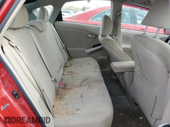 2010 Toyota Prius II with VIN JTDKN3DU8A5132226, listed as a Copart auction lot 86892974 with 197,035 mi miles and Non Repairable. Bid and sale history available at carsss.com. Image 10.