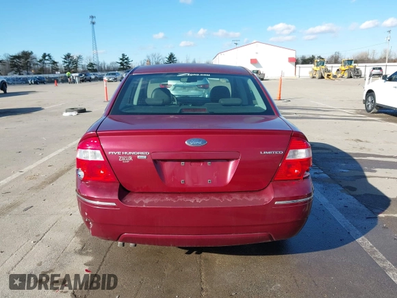2006 Ford Five Hundred Limited z VIN 1FAFP28106G180763, wystawiony jako IAAI lot #41672882 z przebiegiem 127 357 mil mil oraz . Historia ofert i sprzedaży dostępna na DreamBid. Obrazek 16.