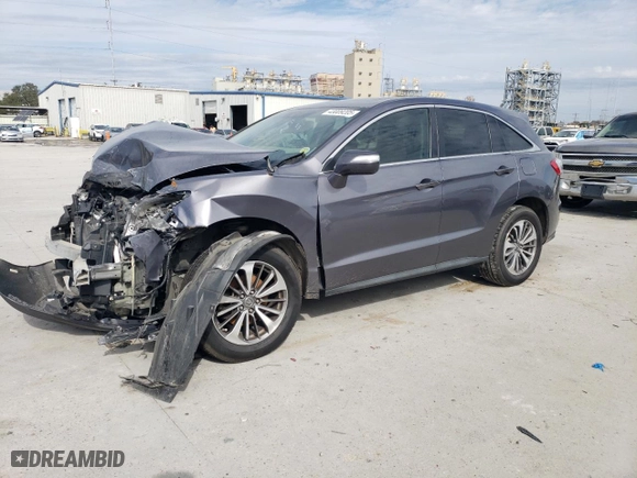 2017 Acura RDX w/Advance Pkg with VIN 5J8TB3H7XHL006247, listed as a Copart auction lot 43009205 with 108,578 mi miles and Salvage Title. Bid and sale history available at carsss.com. Image 1.