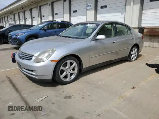 2003 Infiniti G35 w/Leather z VIN JNKCV51E93M304476, wystawiony jako Copart lot #55609425 z przebiegiem 233 169 mil mil oraz Czysty tytuł • Clean title. Historia ofert i sprzedaży dostępna na DreamBid. Obrazek 1.