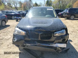2015 BMW X3 xDrive28i with VIN 5UXWX9C51F0D50006, listed as a Copart auction lot 55312035 with 158,404 mi miles and Clean Title. Bid and sale history available at DreamBid. Image 5.