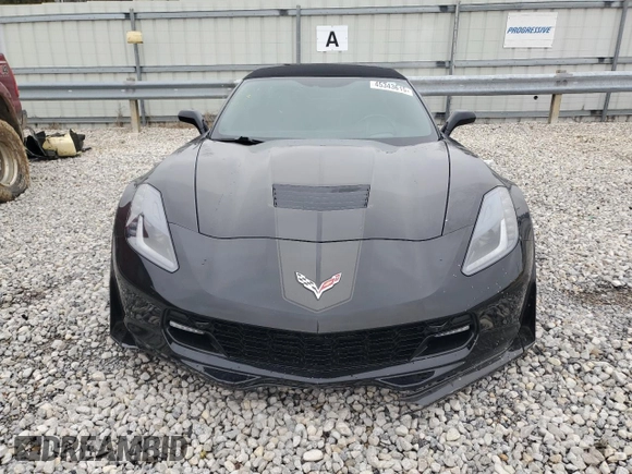 2017 Chevrolet Corvette with VIN 1G1Y13D79H5114515, listed as a Copart auction lot 45343615 with 30,078 mi miles and Salvage title. Bid and sale history available at DreamBid. Image 5.