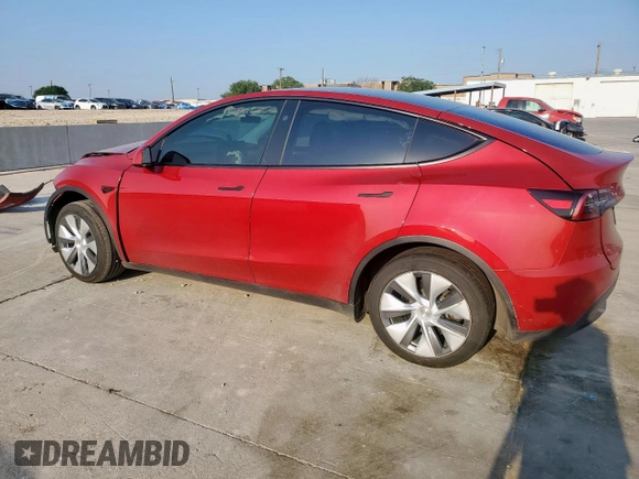 2023 Tesla Model Y Long Range z VIN 7SAYGDEE8PA138780, wystawiony jako Copart lot #53294385 z przebiegiem 137 496 mil mil oraz Szkoda całkowita • Salvage title. Historia ofert i sprzedaży dostępna na DreamBid. Obrazek 2.