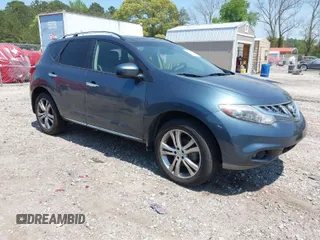 2011 Nissan Murano LE with VIN JN8AZ1MW5BW160801, listed as a IAAI auction lot 42081172 with 156,498 mi miles. Bid and sale history available at carsss.com. Image 1.