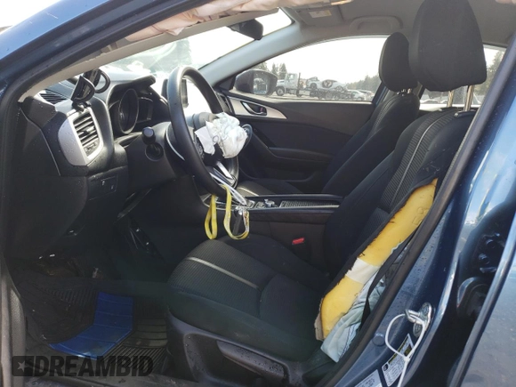 2017 Mazda 3 Sport with VIN JM1BN1U78H1127253, listed as a Copart auction lot 52208175 with 85,966 mi miles and Salvage Title. Bid and sale history available at DreamBid. Image 7.