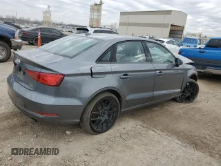 2016 Audi A3 2.0T Premium with VIN WAUB8GFF1G1115679, listed as a Copart auction lot 44191885 with 0 mi miles and Salvage Title. Bid and sale history available at carsss.com. Image 3.
