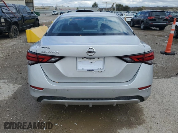 2022 Nissan Sentra S with VIN 3N1AB8BV0NY279102, listed as a Copart auction lot 79429234 with 34,953 mi miles and Salvage Title. Bid and sale history available at carsss.com. Image 6.