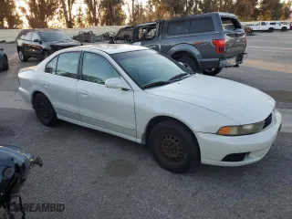 2003 Mitsubishi Galant ES with VIN 4A3AA46G23E140276, listed as a Copart auction lot 88831835 with 191,868 mi miles and Clean Title. Bid and sale history available at carsss.com. Image 4.
