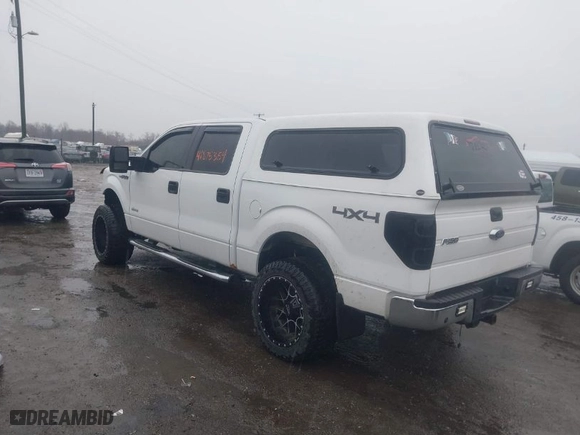 2014 Ford F-150 XL with VIN 1FTFW1ET0EFB41074, listed as a IAAI auction lot 41875354 with 189,455 mi miles. Bid and sale history available at carsss.com. Image 3.