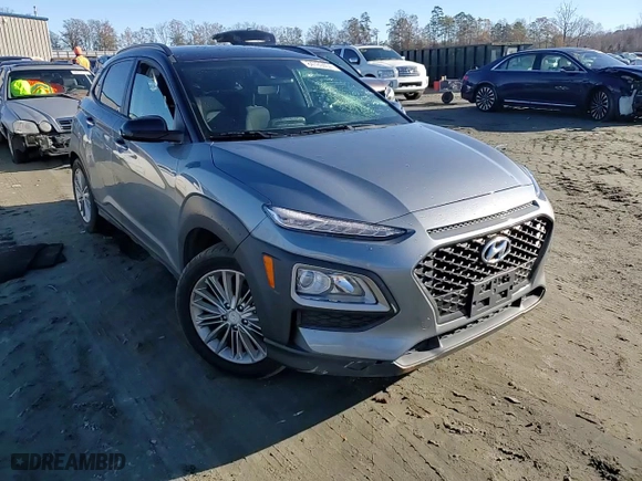 2021 Hyundai Kona SEL with VIN KM8K22AA8MU615752, listed as a Copart auction lot 84789404 with 80,509 mi miles and Salvage Title. Bid and sale history available at carsss.com. Image 12.