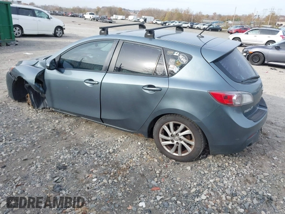 2012 Mazda Mazda3 i Touring with VIN JM1BL1L81C1651952, listed as a IAAI auction lot 40863599 with 242,296 mi miles. Bid and sale history available at carsss.com. Image 3.