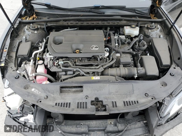 2022 Lexus ES 300h with VIN 58ADA1C17NU021831, listed as a Copart auction lot 52971935 with 73,056 mi miles and Salvage title. Bid and sale history available at DreamBid. Image 12.
