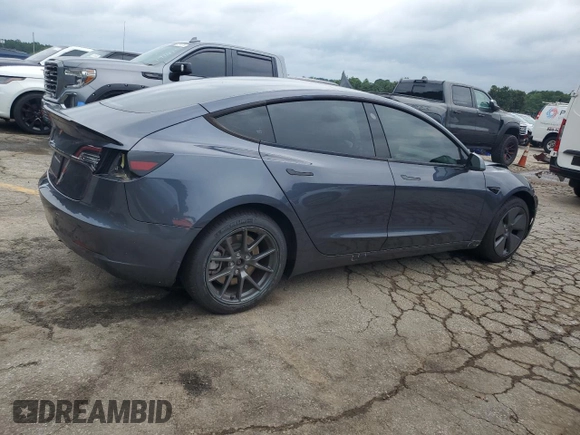 2023 Tesla Model 3 с VIN 5YJ3E1EA3PF395258, выставлен на аукционе Copart как лот 58816165 с пробегом 20 554 миль миль и Списание • Salvage title. История ставок и продаж доступна на DreamBid. Изображение 3.