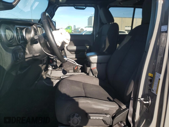 2022 Jeep Gladiator Sport S with VIN 1C6JJTAG4NL147305, listed as a Copart auction lot 88258485 with 64,297 mi miles and Salvage title. Bid and sale history available at DreamBid. Image 7.