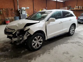 2015 Acura RDX Tech Pkg with VIN 5J8TB4H58FL030497, listed as a Copart auction lot 52017235 with 92,649 mi miles and Salvage Title. Bid and sale history available at carsss.com. Image 1.