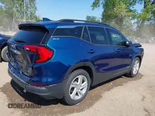 2020 GMC Terrain SLE z VIN 3GKALMEV8LL177169, wystawiony jako IAAI lot #42217487 z przebiegiem 75 303 mil mil oraz . Historia ofert i sprzedaży dostępna na DreamBid. Obrazek 4.