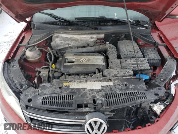 2016 Volkswagen Tiguan with VIN WVGHV7AX6GW064295, listed as a Copart auction lot 87358164 with 248,891 mi miles and Salvage title. Bid and sale history available at DreamBid. Image 12.