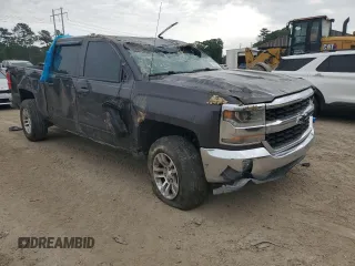 2016 Chevrolet Silverado 1500 LT with VIN 3GCPCREC9GG190397, listed as a Copart auction lot 53260605 with Not Provided miles and Salvage Title. Bid and sale history available at DreamBid. Image 4.