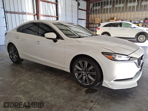 2019 Mazda 6 Grand Touring with VIN JM1GL1TY2K1506147, listed as a Copart auction lot 85357654 with 136,792 mi miles and Clean Title. Bid and sale history available at carsss.com. Image 4.