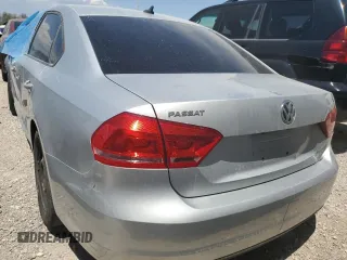 2014 Volkswagen Passat Wolfsburg Edition with VIN 1VWAT7A30EC096244, listed as a Copart auction lot 54097505 with 153,321 mi miles and Salvage title. Bid and sale history available at DreamBid. Image 6.