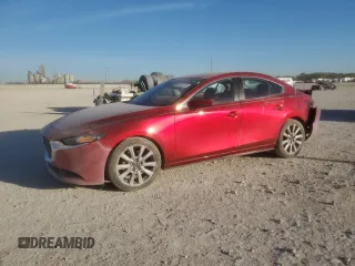 2021 Mazda 3 Select with VIN 3MZBPABM9MM207755, listed as a Copart auction lot 49147705 with 47,157 mi miles and Salvage Title. Bid and sale history available at DreamBid. Image 1.