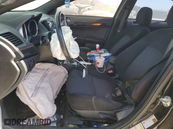 2017 Mitsubishi Lancer ES with VIN JA32U2FU6HU010960, listed as a Copart auction lot 72648074 with 107,524 mi miles and Salvage Title. Bid and sale history available at carsss.com. Image 7.