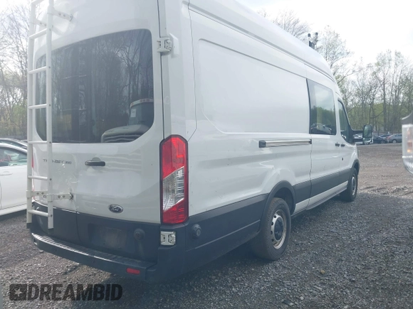 2019 Ford Transit with VIN 1FTBW3XG2KKA66858, listed as a IAAI auction lot 41969887 with 140,304 mi miles and . Bid and sale history available at DreamBid. Image 4.