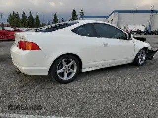 2002 Acura RSX Type S with VIN JH4DC53072C014530, listed as a Copart auction lot 44806975 with 206,496 mi miles and Salvage Title. Bid and sale history available at carsss.com. Image 3.