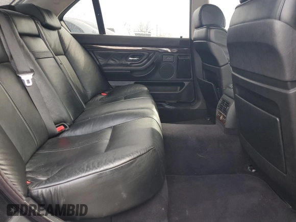 2000 BMW 7 Series 740iL with VIN WBAGH8343YDP06482, listed as a Copart auction lot 81431494 with 150,418 mi miles and Salvage Title. Bid and sale history available at carsss.com. Image 10.