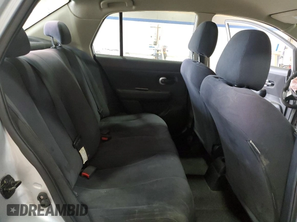 2008 Nissan Versa 1.8 S with VIN 3N1BC11E08L401145, listed as a Copart auction lot 51875515 with 152,197 mi miles and Salvage Title. Bid and sale history available at carsss.com. Image 10.