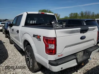 2020 Ford F-150 XL with VIN 1FTEW1EP0LKE72031, listed as a Copart auction lot 46611965 with 77,565 mi miles and Salvage Title. Bid and sale history available at carsss.com. Image 2.