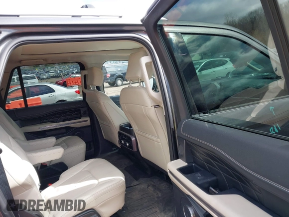 2018 Ford Expedition Max Platinum with VIN 1FMJK1MT0JEA19575, listed as a IAAI auction lot 41870445 with 76,781 mi miles and . Bid and sale history available at DreamBid. Image 8.