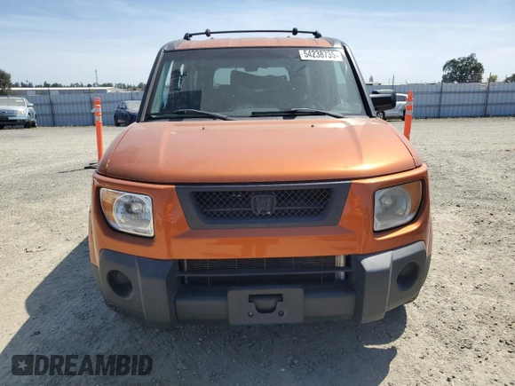2006 Honda Element EX-P with VIN 5J6YH28706L014099, listed as a Copart auction lot 54238735 with 198,778 mi miles and Salvage Title. Bid and sale history available at DreamBid. Image 5.