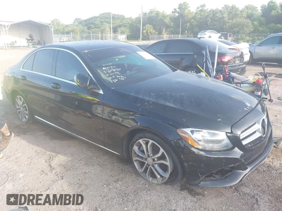 2016 Mercedes-Benz C 300 with VIN 55SWF4JB8GU100986, listed as a IAAI auction lot 42429403 with 45,817 mi miles and . Bid and sale history available at DreamBid. Image 1.