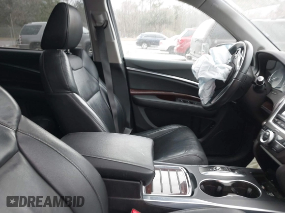 2016 Acura MDX w/Tech with VIN 5FRYD3H48GB005540, listed as a IAAI auction lot 41722697 with 74,793 mi miles. Bid and sale history available at carsss.com. Image 5.