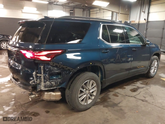 2022 Chevrolet Traverse LT Cloth with VIN 1GNEVGKW1NJ145476, listed as a IAAI auction lot 41744147 with 39,402 mi miles. Bid and sale history available at carsss.com. Image 4.