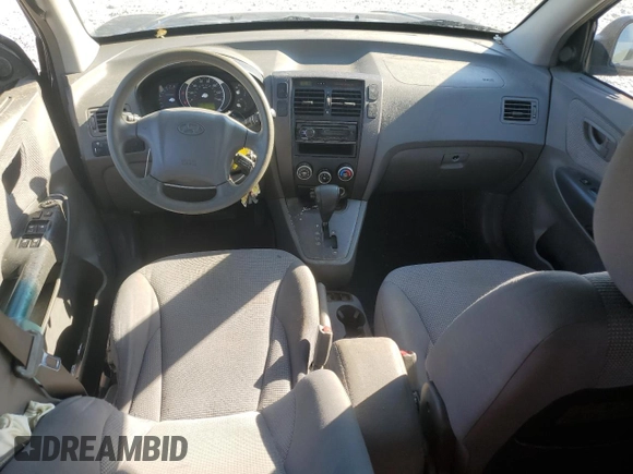 2008 Hyundai Tucson GLS with VIN KM8JM12B98U732348, listed as a Copart auction lot 75002864 with 180,088 mi miles and Salvage Title. Bid and sale history available at carsss.com. Image 8.